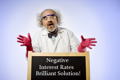 Negative Rates Mad Scientist