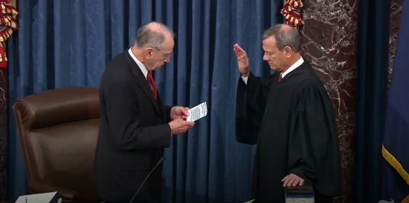 Roberts Sworn In Roberts Sworn In
