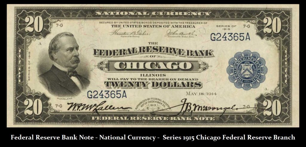 1915 Federal Reserve Bank Note Chicago 1024x492