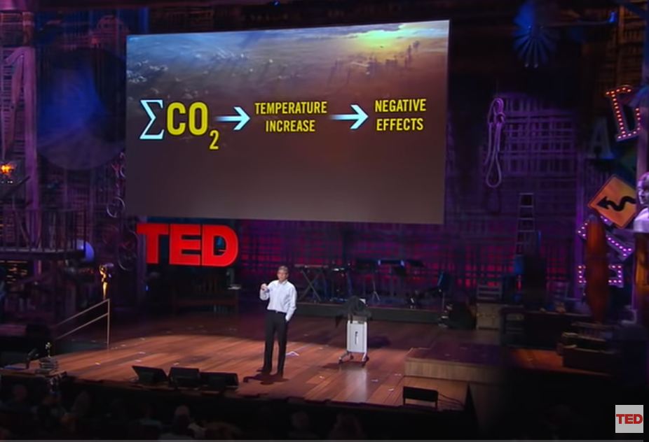 Gates Ted Talk CO2