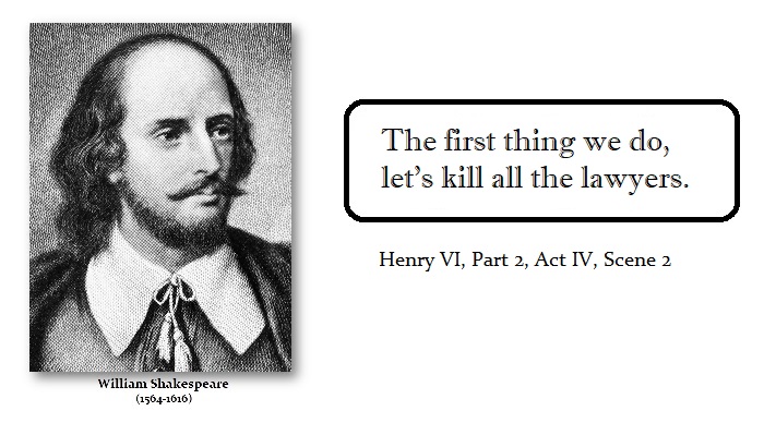Shakespeare Killl Lawyers