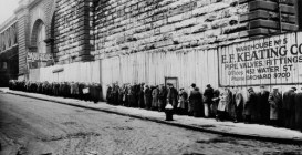 Food Line 1930 Brooklyn