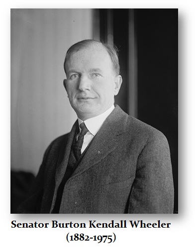 Wheeler Senator Burton Kendall