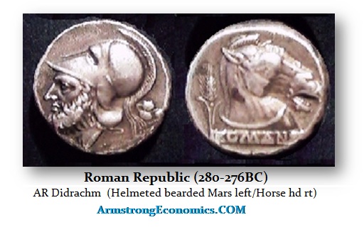 Rome AR Didarach 280BC Mars lefy Horse rt