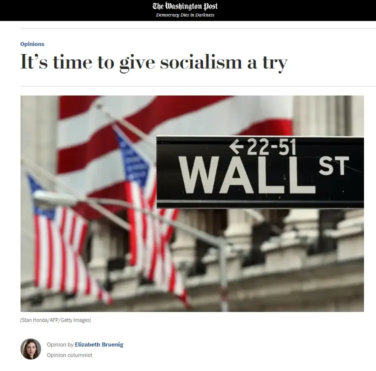 Washington Post Socialism