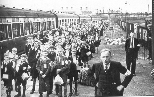 1939 War Evacuation of London