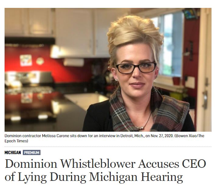 Cominion Whistleblower