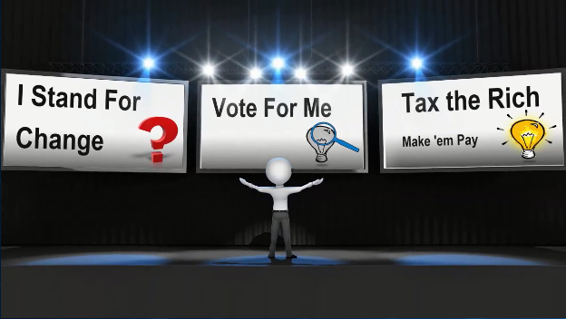 Tax Rich Politicians Vote For Me