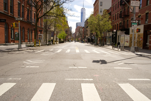 NY Empty Street