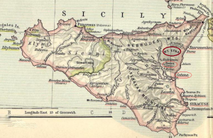 Ancient Sicily Map Marked | Armstrong Economics