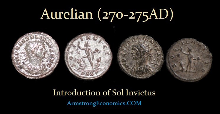 Invicrus Aurelian - 270-275 AD | Armstrong Economics