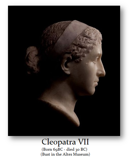 Cleopatra VII Bust