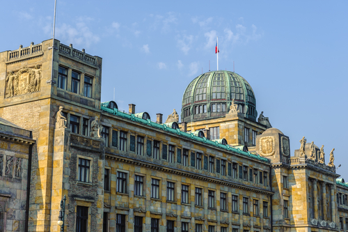 Government,House,In,Prague