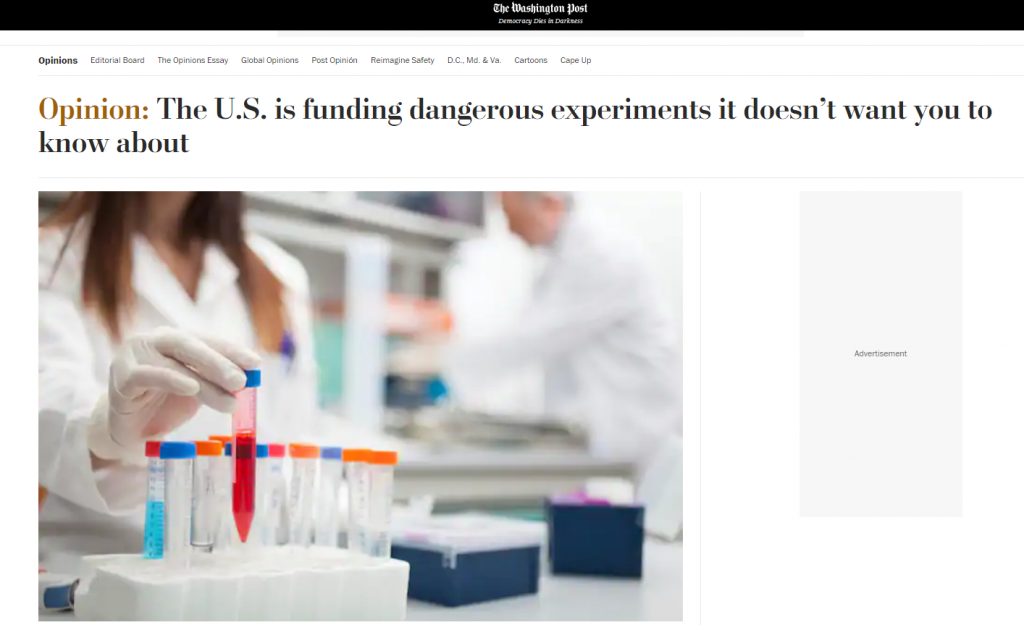 Fauci Dangerous Experiments Washington Post 1024x625