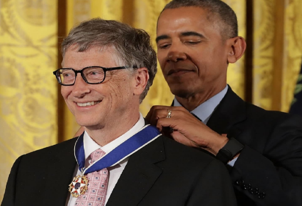 Gates Obama Medal