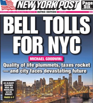 NYC Bell Tolls