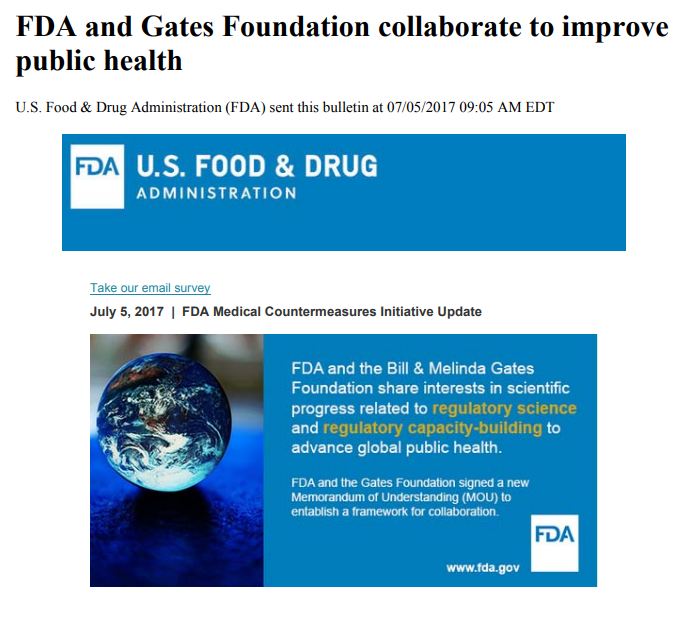 Gates FDA