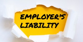 Employer's,Liability,Written,Under,Torn,Paper.