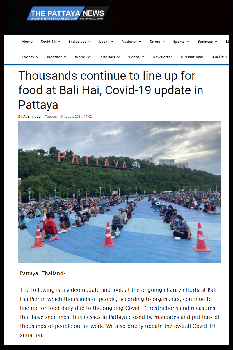 Pattaya Food Shortages