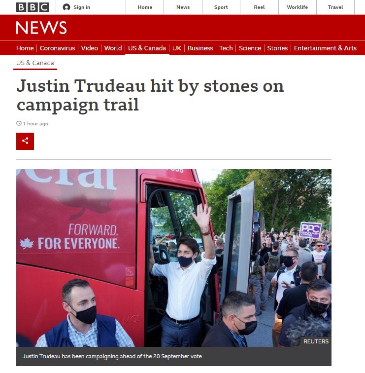 BBC Trudeau Election