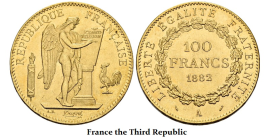 France 1882 3rd Republic AV 100 Fr-R