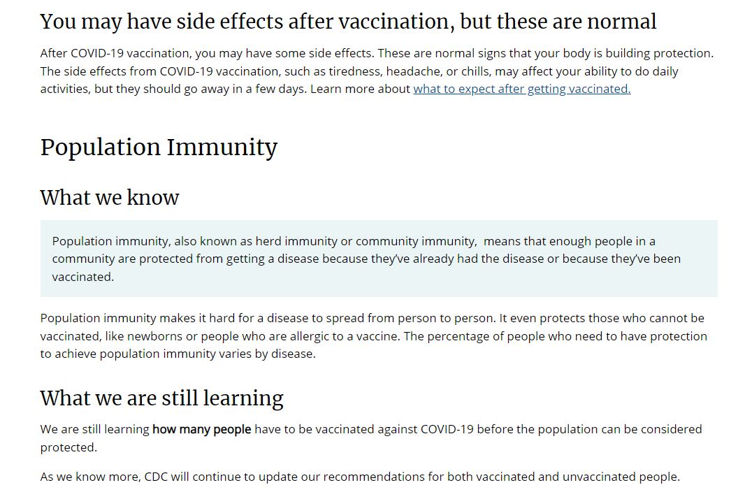 CDC Covid Vaccine