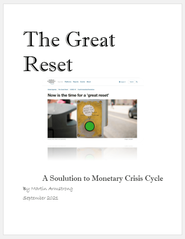 The Great Reset 2021
