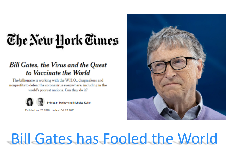 Gates Vaccinate the World