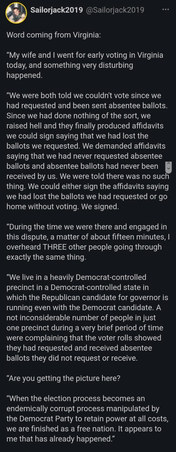 Rigging The Virginia Elections Armstrong Economics