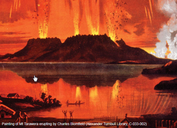1886 Eruption_of_Mt_Tarawera_New_Zealand