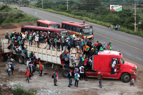 Santo,Domingo,Ingenio,,Oaxaca/mexico,-,Nov.,8,,2018:,Hondurans,Fleeing
