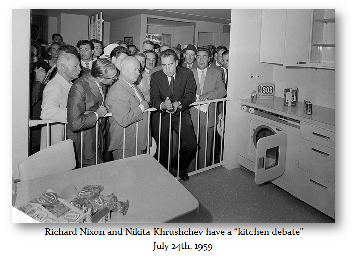 Nixon Kitchen Debate 1959 1959