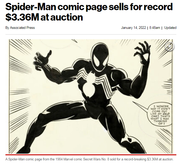 Spiderman Record