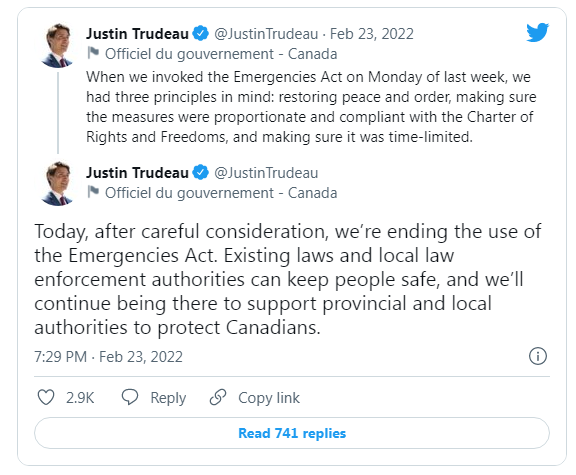 2_23_22_Justin_Trudeau_revokes_Emergency_Measures_Act