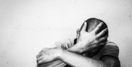 Homeless,Man,Drug,And,Alcohol,Addict,Sitting,Alone,And,Depressed