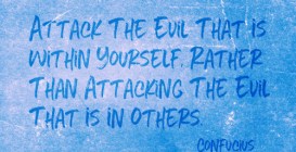 Attack,The,Evil,That,Is,Within,Yourself,-,Ancient,Chinese