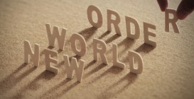 New,World,Order,Wood,Word,On,Compressed,Or,Corkboard,With