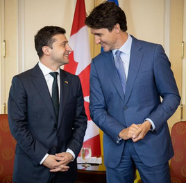 Zelensky Trudeau