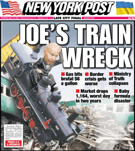 BidenTrainwreckNYPost