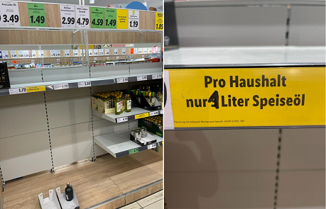 Germany Food Shortages r