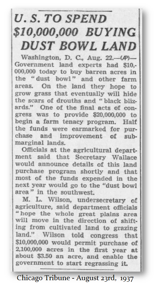 1937 Dust Bowl