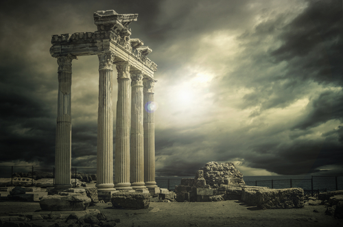 Greek Ediface Ruins