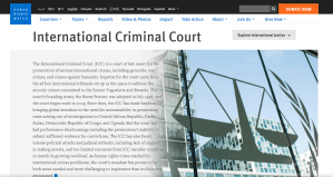ICC International Criminal Court