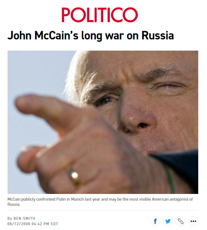 Politico McCain 1996