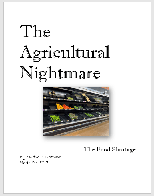 2022 Agriculture Report