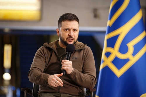 Apr-23-2022,Press,Conference,Of,Volodymyr,Zelenskyy,The,President,Of,Ukraine