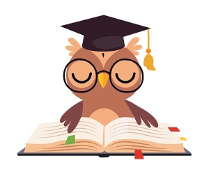 Wise,Brown,Owl,In,Graduation,Cap,,Cute,Bird,Cartoon,Character Wise,Brown,Owl,In,Graduation,Cap,,Cute,Bird,Cartoon,Character