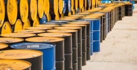 Industry,Oil,Barrels,Or,Chemical,Drums,Stacked,Up.container,Of,Barrels