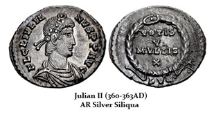 Julian-II-AR Siliqua