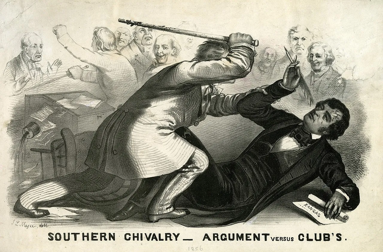 1856 Sumner Beating